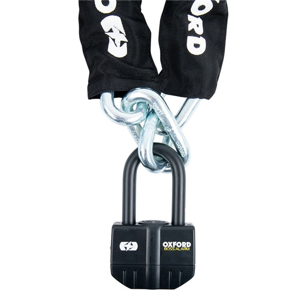 Oxford Products Boss Alarm 16 mm Lock and Chain (470905)