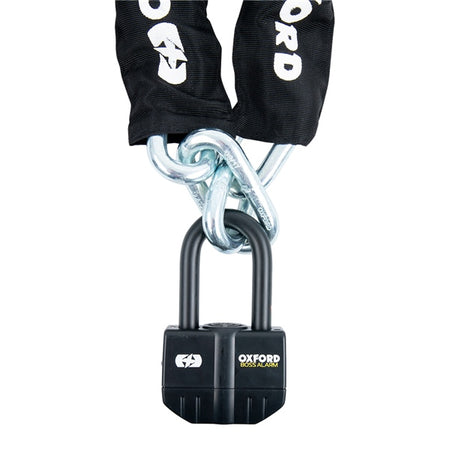 Oxford Products Boss Alarm 16 mm Lock and Chain (470906)