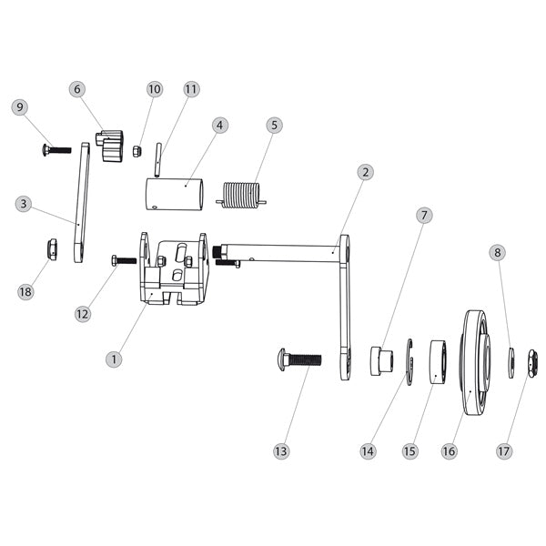 Kimpex Rouski Système de roues rétractables Gen 1 (472579)
