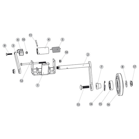 Kimpex Rouski Système de roues rétractables Gen 1 (472580)