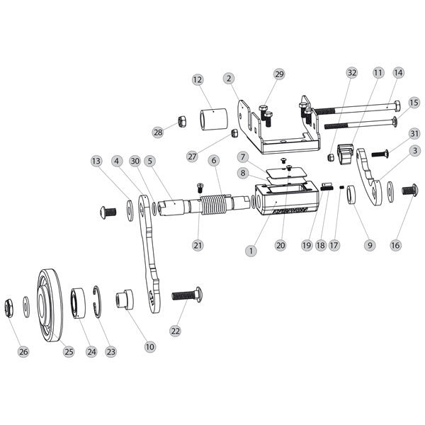 Kimpex Rouski Gen 3 Retractable Wheels System (472608)