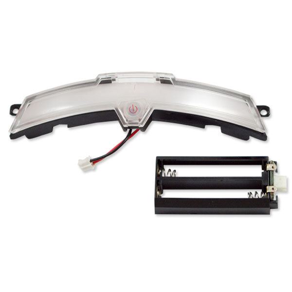 GMAX OF77 LENTILLE LUMIÈRE DE CASQUE OUVERT ET ÉTUI DE BATTERIE (G077019)