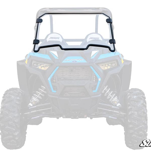 PARE-BRISE AVANT EN POLYCARBONATE STAV (WS-P-RZR1K-002-75)
