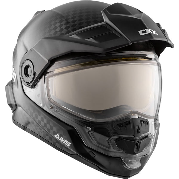 CKX Mission Free-Face Helmet - Carbon (517473)