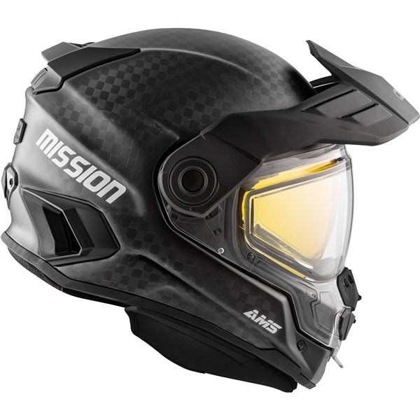 CKX Mission Free-Face Helmet - Carbon (517472)