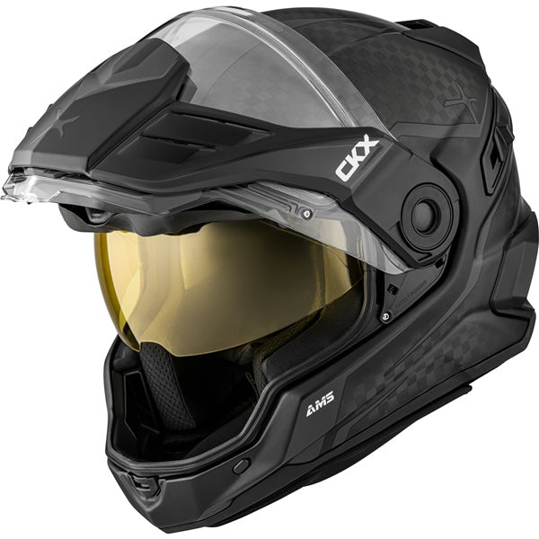 CKX Mission Free-Face Helmet - Carbon (515522)
