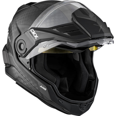 CKX Mission Free-Face Helmet - Carbon (515522)