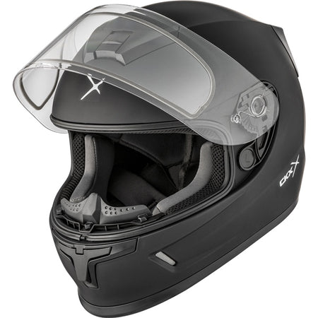 CKX Casque RR24Y — ATV/Motorcycle/Snowmobile/Winter Atv Solid Double Shield