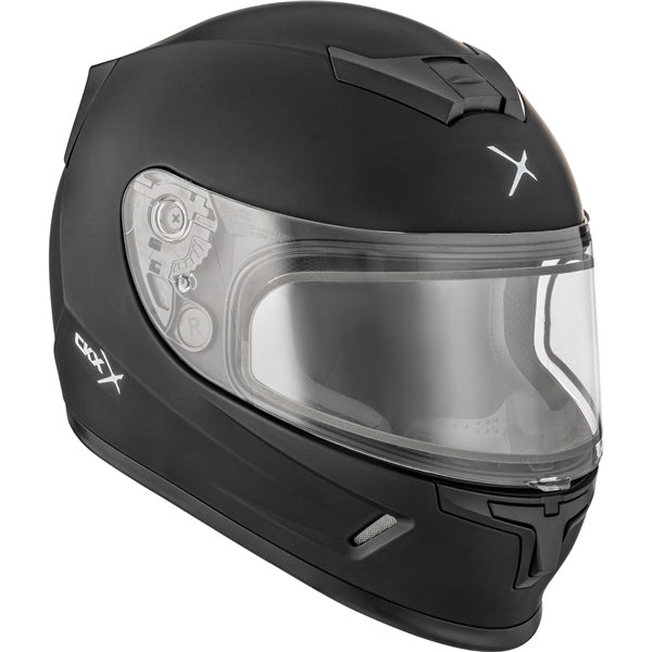CKX Casque RR24Y — ATV/Motorcycle/Snowmobile/Winter Atv Solid Double Shield
