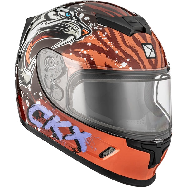 CKX RR24Y  Helmet — ATV/Motorcycle/Snowmobile/Winter Atv Amur Double Shield
