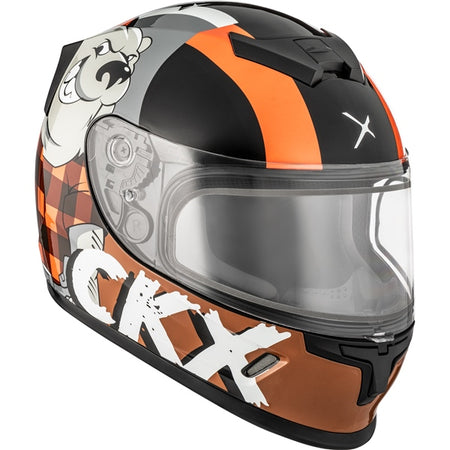 CKX RR24Y  Helmet — ATV/Motorcycle/Snowmobile/Winter Atv Lumberjack Double Shield