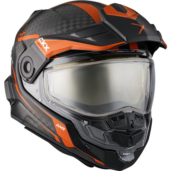 CKX Mission Free-Face Helmet - Carbon — Fury Electric Double Shield