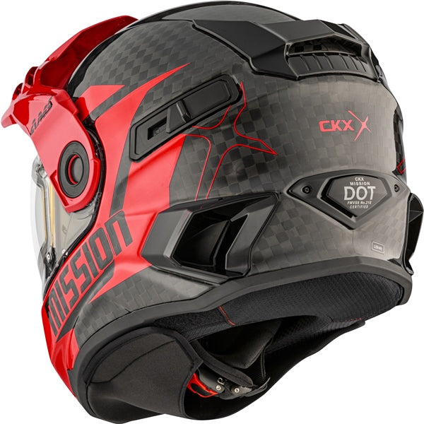 CKX Mission Free-Face Helmet - Carbon (517982)