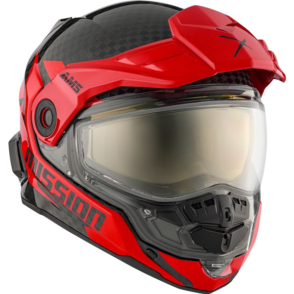 CKX Mission Free-Face Helmet - Carbon (517972)