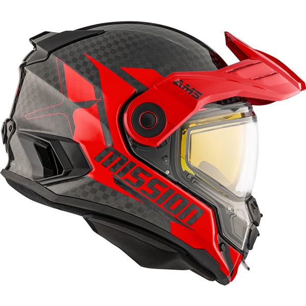 CKX Mission Free-Face Helmet - Carbon (517975)