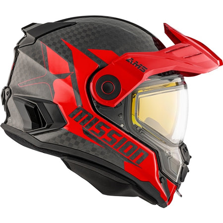 CKX Mission Free-Face Helmet - Carbon (517974)