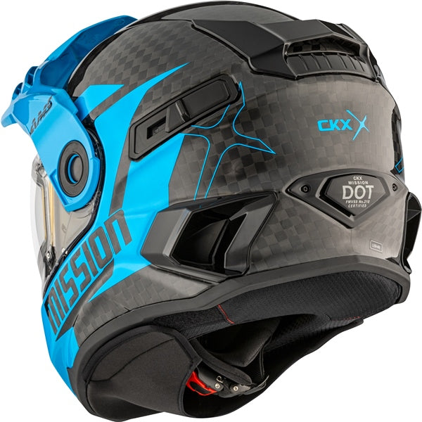 CKX Mission Free-Face Helmet - Carbon (517994)