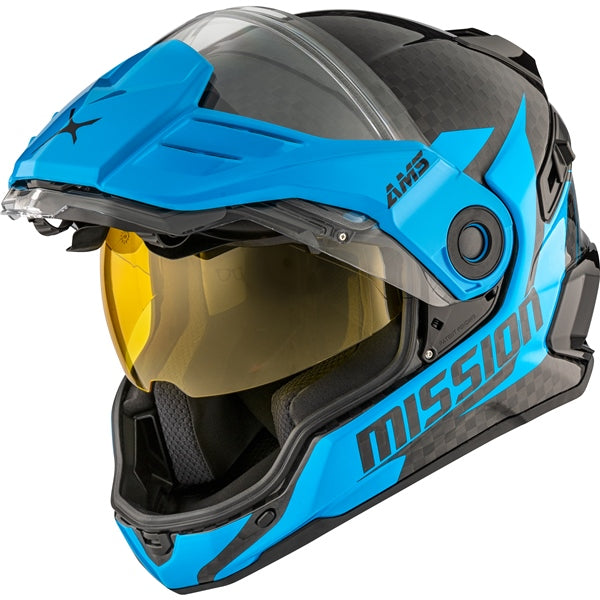 CKX Mission Free-Face Helmet - Carbon (517994)