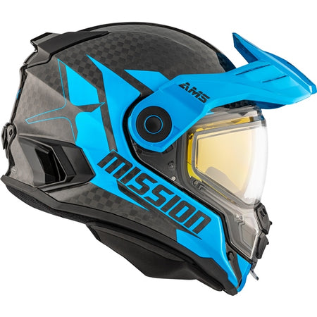CKX Mission Free-Face Helmet - Carbon (517994)
