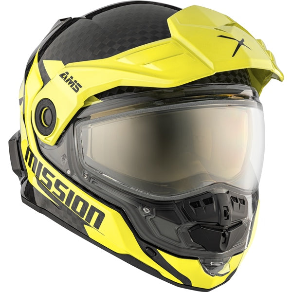 CKX Mission Free-Face Helmet - Carbon (518014)