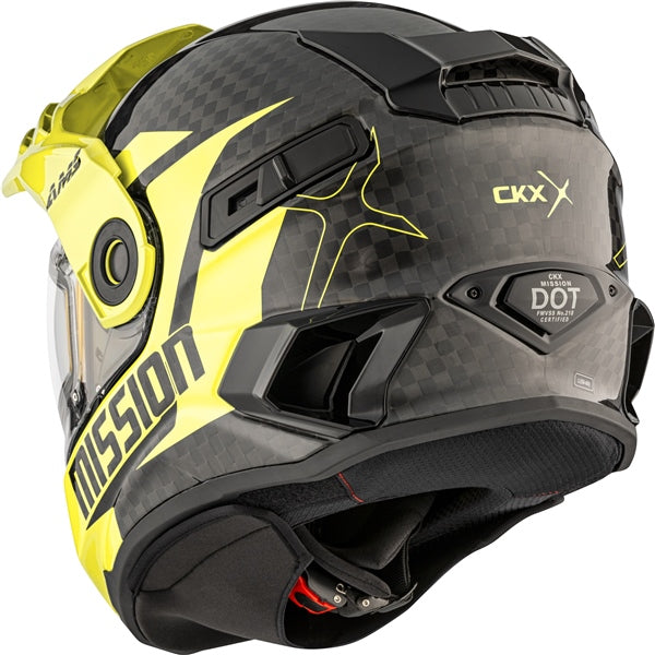 CKX Mission Free-Face Helmet - Carbon (518014)