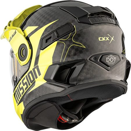 CKX Mission Free-Face Helmet - Carbon (518014)