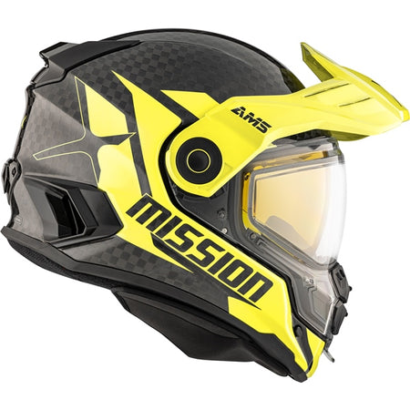 CKX Mission Free-Face Helmet - Carbon (518014)