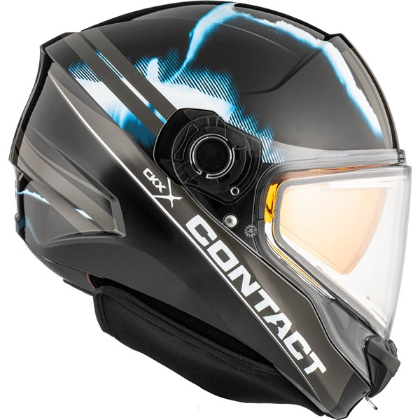 CKX Casque Intégral ouvert Contact — Snowmobile/UTV/Winter Atv/Winter UTV Onyx