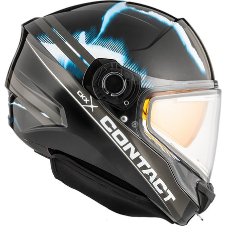 CKX Casque Intégral ouvert Contact — Snowmobile/UTV/Winter Atv/Winter UTV Onyx