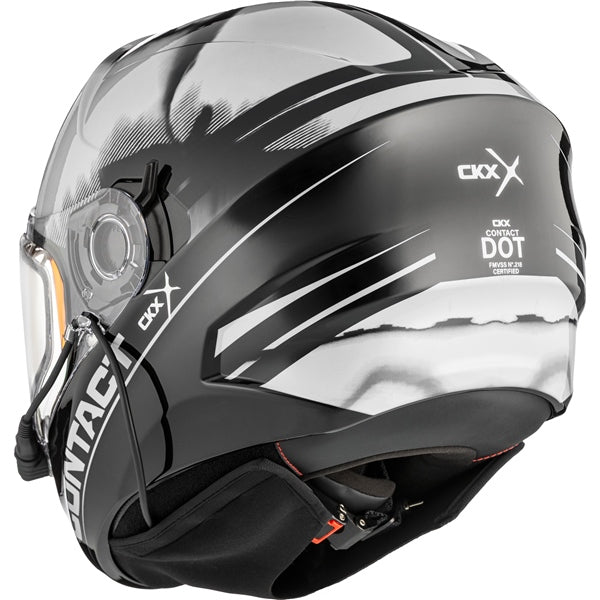 CKX Casque Intégral ouvert Contact — Snowmobile/UTV/Winter Atv/Winter UTV Onyx