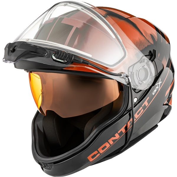 CKX Casque Intégral ouvert Contact — Snowmobile/UTV/Winter Atv/Winter UTV Onyx