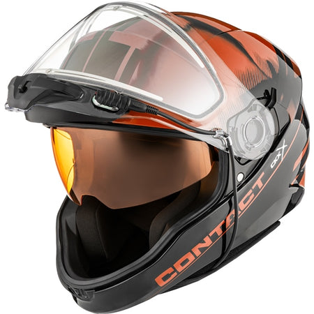 CKX Casque Intégral ouvert Contact — Snowmobile/UTV/Winter Atv/Winter UTV Onyx