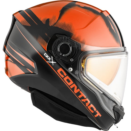 CKX Casque Intégral ouvert Contact — Snowmobile/UTV/Winter Atv/Winter UTV Onyx