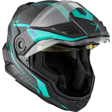 CKX Mission Free-Face Helmet - Carbon — Fury Electric Double Shield