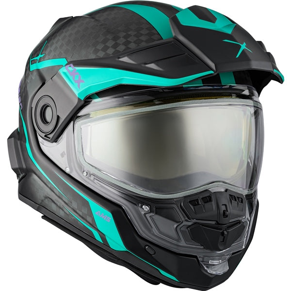 CKX Casque intégral ouvert Mission - Carbone — Fury Double Shield