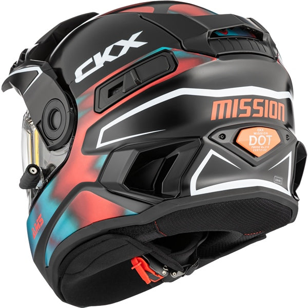 CKX Casque intégral ouvert Mission — Tanium Electric Double Shield