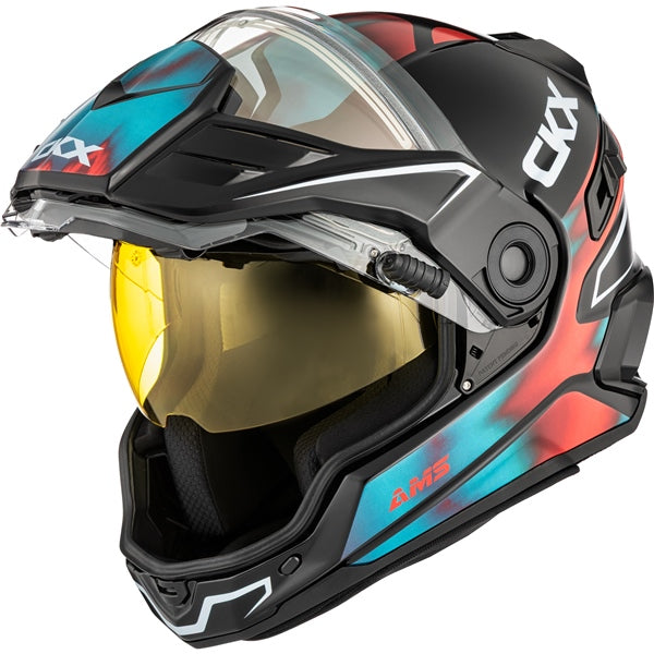 CKX Casque intégral ouvert Mission — Tanium Electric Double Shield