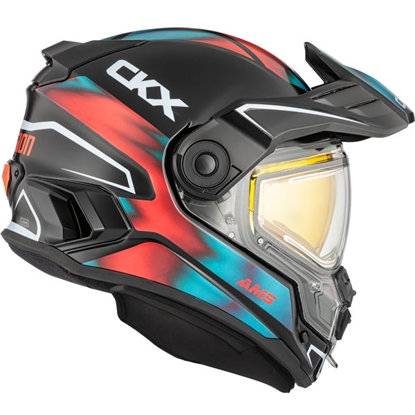 CKX Casque intégral ouvert Mission — Tanium Electric Double Shield