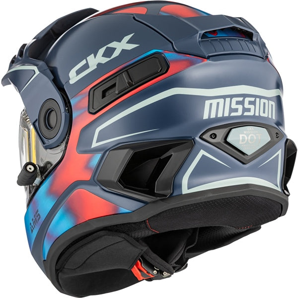 CKX Casque intégral ouvert Mission — Tanium Electric Double Shield