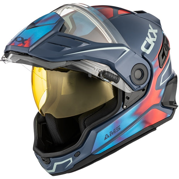 CKX Casque intégral ouvert Mission — Tanium Electric Double Shield