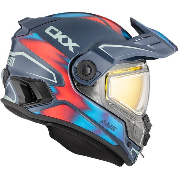 CKX Casque intégral ouvert Mission — Tanium Electric Double Shield