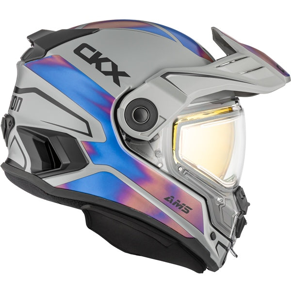 CKX Casque intégral ouvert Mission — Tanium Electric Double Shield