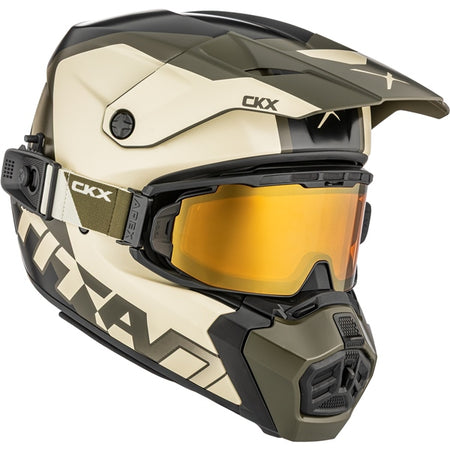 CKX Titan AMS Helmet — Nunavut Double Shield AMBRÉE/Revo copper Mirror