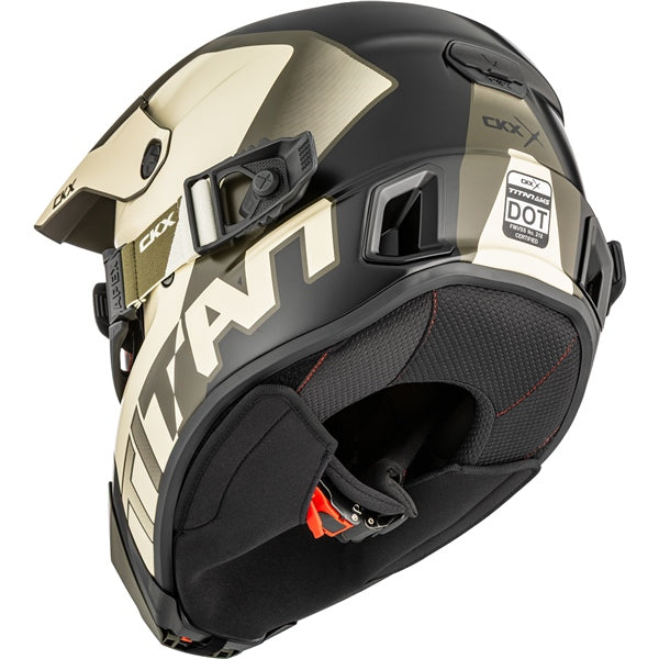 CKX Titan AMS Helmet — Nunavut Double Shield AMBRÉE/Revo copper Mirror