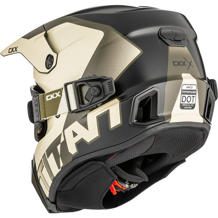 CKX Titan AMS Helmet — Nunavut Double Shield AMBRÉE/Revo copper Mirror