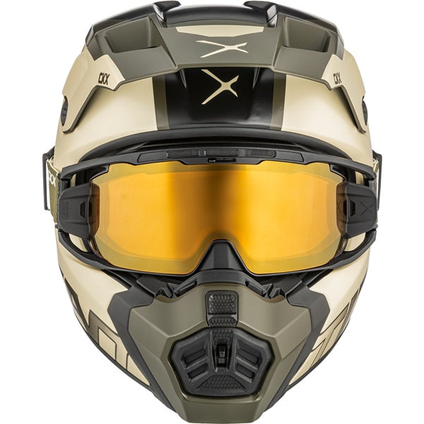 CKX Titan AMS Helmet — Nunavut Double Shield AMBRÉE/Revo copper Mirror