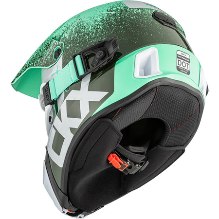 CKX Titan AMS Helmet — Vaneer Double Shield Revo silver mirror/Smoke