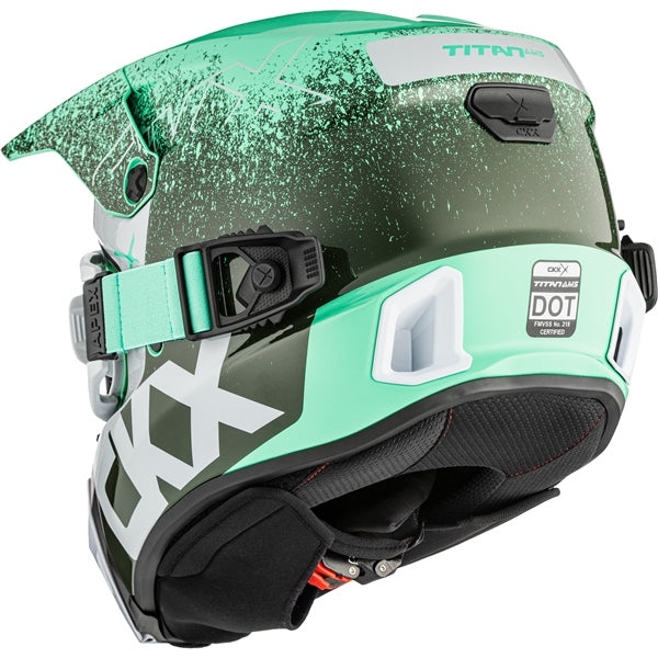CKX Titan AMS Helmet — Vaneer Double Shield Revo silver mirror/Smoke