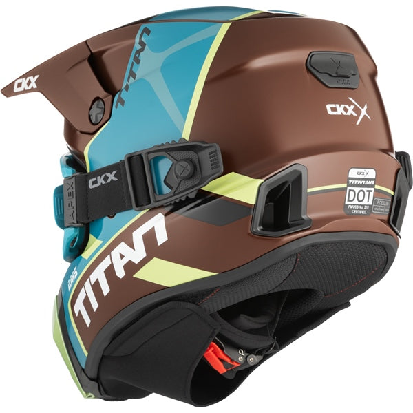 CKX Titan AMS Helmet — Conrod Double Shield Revo silver mirror/Smoke