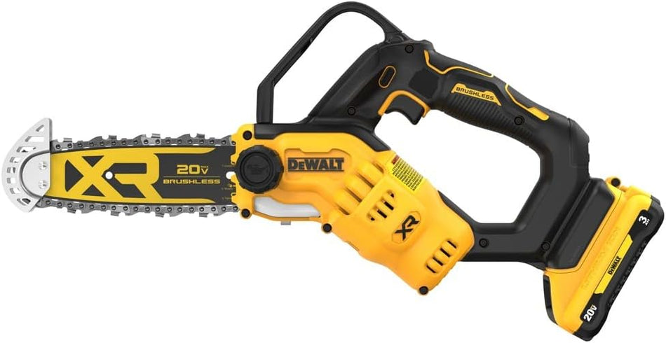 Kit de tronçonneuse d'élagage sans balais Dewalt DCCS623L1 20 V MAX 8 po